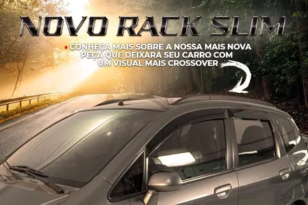Novo Rack de Teto Slim Universal - Qual a diferença?