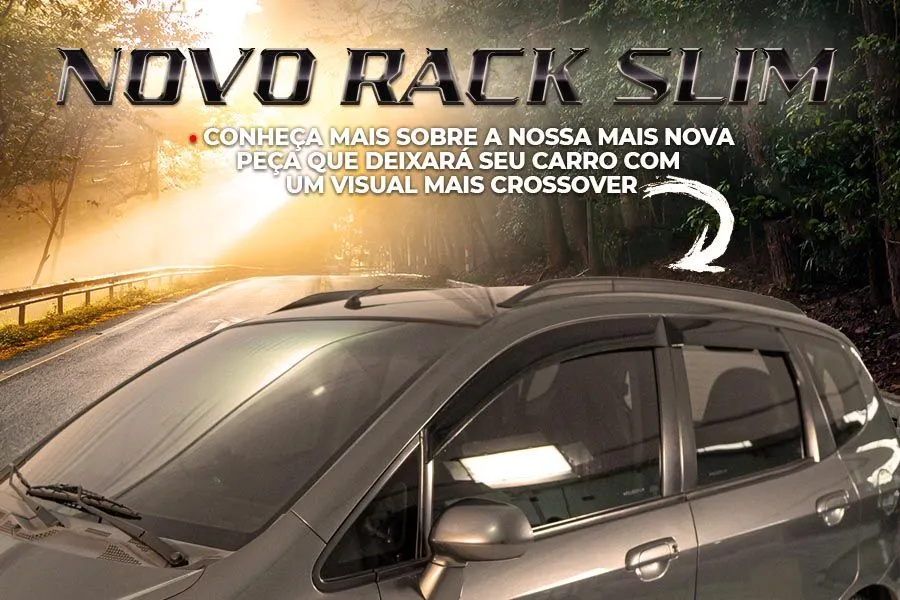 Novo Rack de Teto Slim Universal - Qual a diferença?