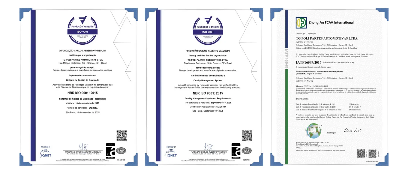 Sistema de gestão da Qualidade TG Poli