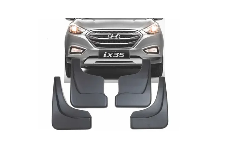 Apara-Barro Hyundai Ix 35 11/21 Conjunto 4 Peças (Preto)