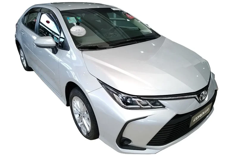 Calha para Carro Inteiriça/ Slim Corolla Sedan 2020/2024 4 ...