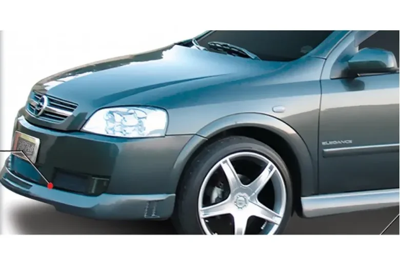 Spoiler Dianteiro Astra Hatch/ Sedan 03/11 2P/ 4P (Preto)