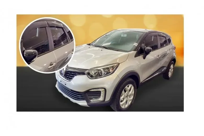 Calha para Carro Captur 17/23  4 Portas