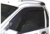 Calha para Carro (Defletor) Fiesta Hatch 96/03 E Courier 97/13 2 Portas - Imagem: 2