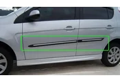 Friso de Porta Universal Tgpoli 4 Portas (Preto c/ Filete Cromado) - Imagem: 1
