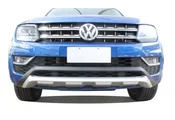 Overbumper Amarok 17/24 (Preto c/ Prata-Aluminium) - Imagem: 1