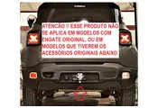 Protetor  Traseiro Jeep Renegade 15/21 (Prata) - Imagem: 1