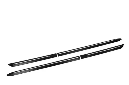 FRISO DE PORTA UNIVERSAL TGPOLI 4 PORTAS (PRETO C/ FILETE CROMADO)