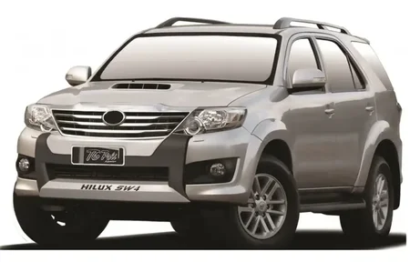 OVERBUMPER HILUX SW4 12/15 (PRETO C/ PRATA-ALUMINIUM)                     