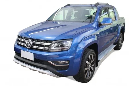 OVERBUMPER AMAROK 17/24 (PRETO C/ PRATA-ALUMINIUM)