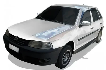 CALHA PARA CARRO (DEFLETOR) GOL/PARATI G2,G3,G4 98/14 4 PORTAS
