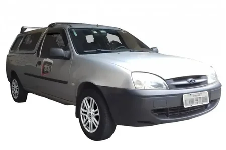 CALHA PARA CARRO (DEFLETOR) FIESTA HATCH 96/03 E COURIER 97/13 2 PORTAS