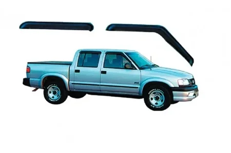 CALHA PARA CARRO (DEFLETOR) S-10 96/11 CAB.DUPLA 4 PORTAS