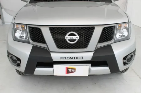 OVERBUMPER FRONTIER 13/16 (PRETO C/ PRATA-ALUMINIUM)