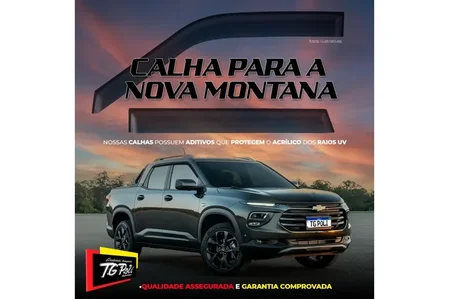 CALHA SLIM GM NOVA MONTANA CD 2023/2025   4 PORTAS